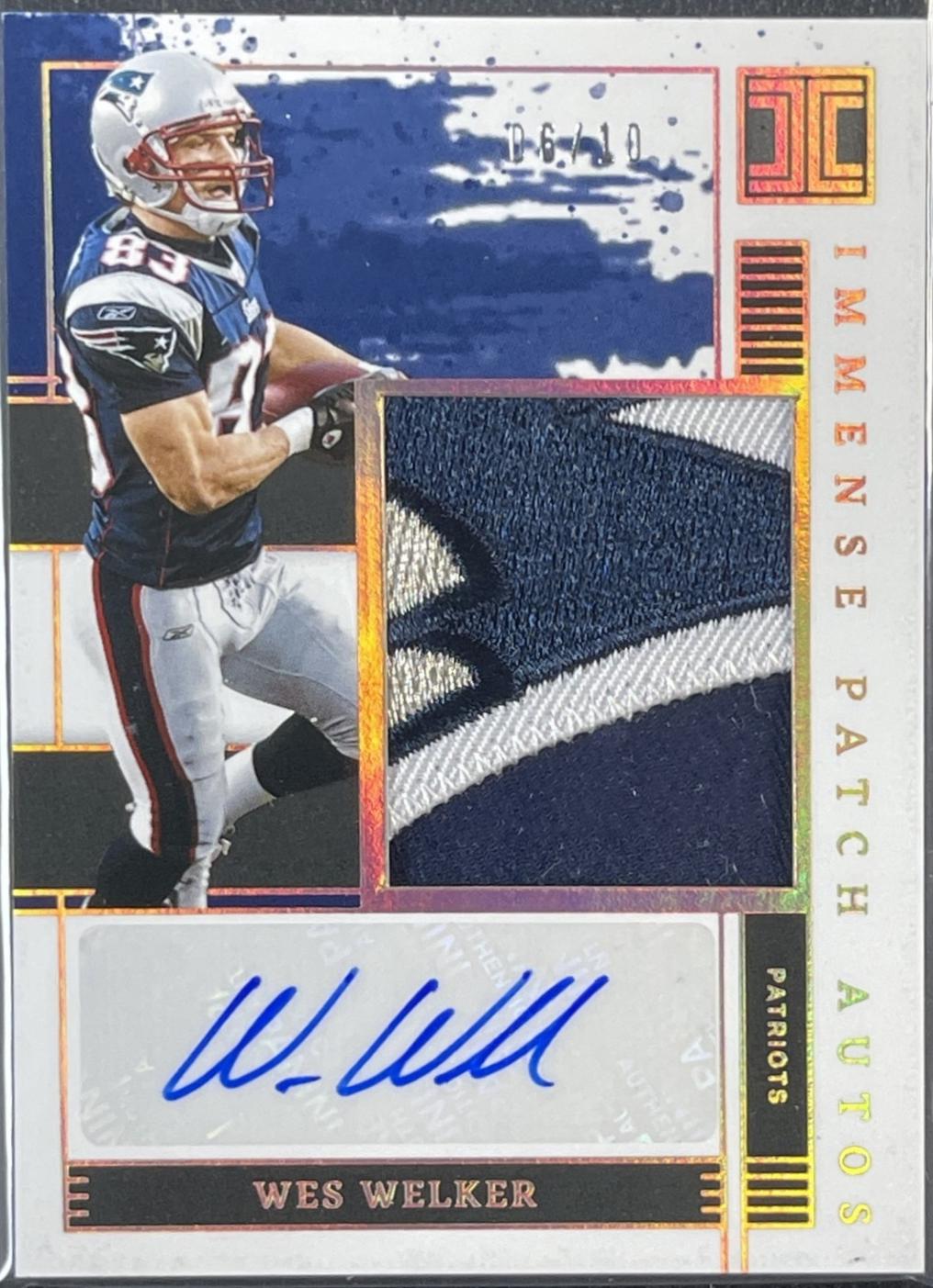 Wes Welker [Gold] #8