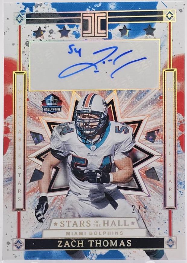 Zach Thomas [Gold] #7