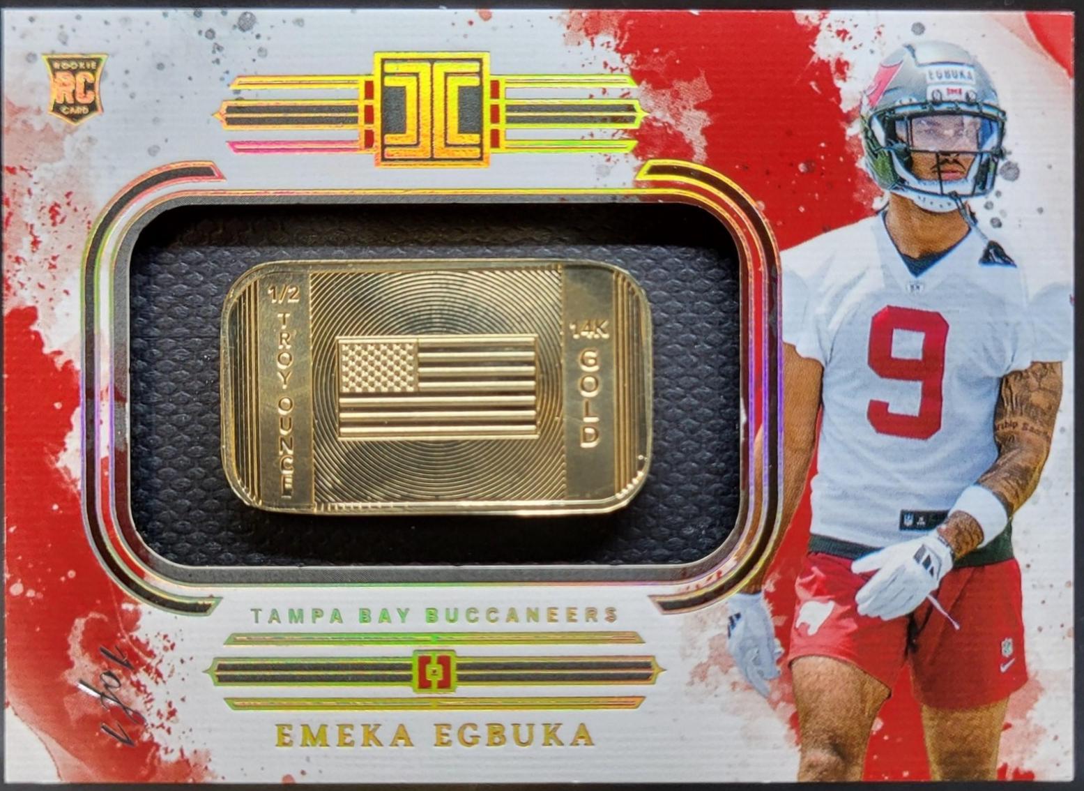 Emeka Egbuka [Gold Bar] #7
