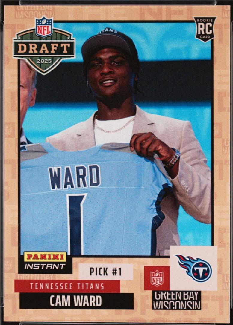 Cam Ward [Beige] #NFLDN-1