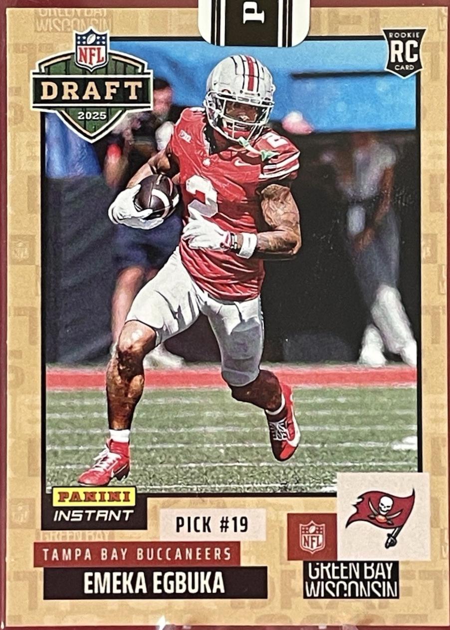 Emeka Egbuka [Beige] #NFLDN-23