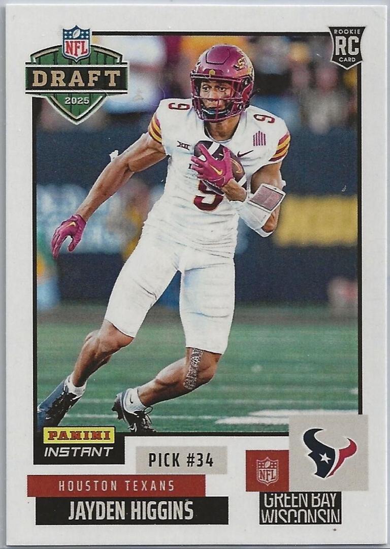 Jayden Higgins #NFLDN-28