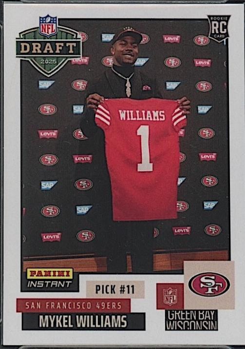 Mykel Williams #NFLDN-8