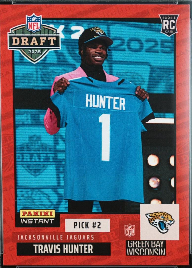 Travis Hunter [Red] #NFLDN-2