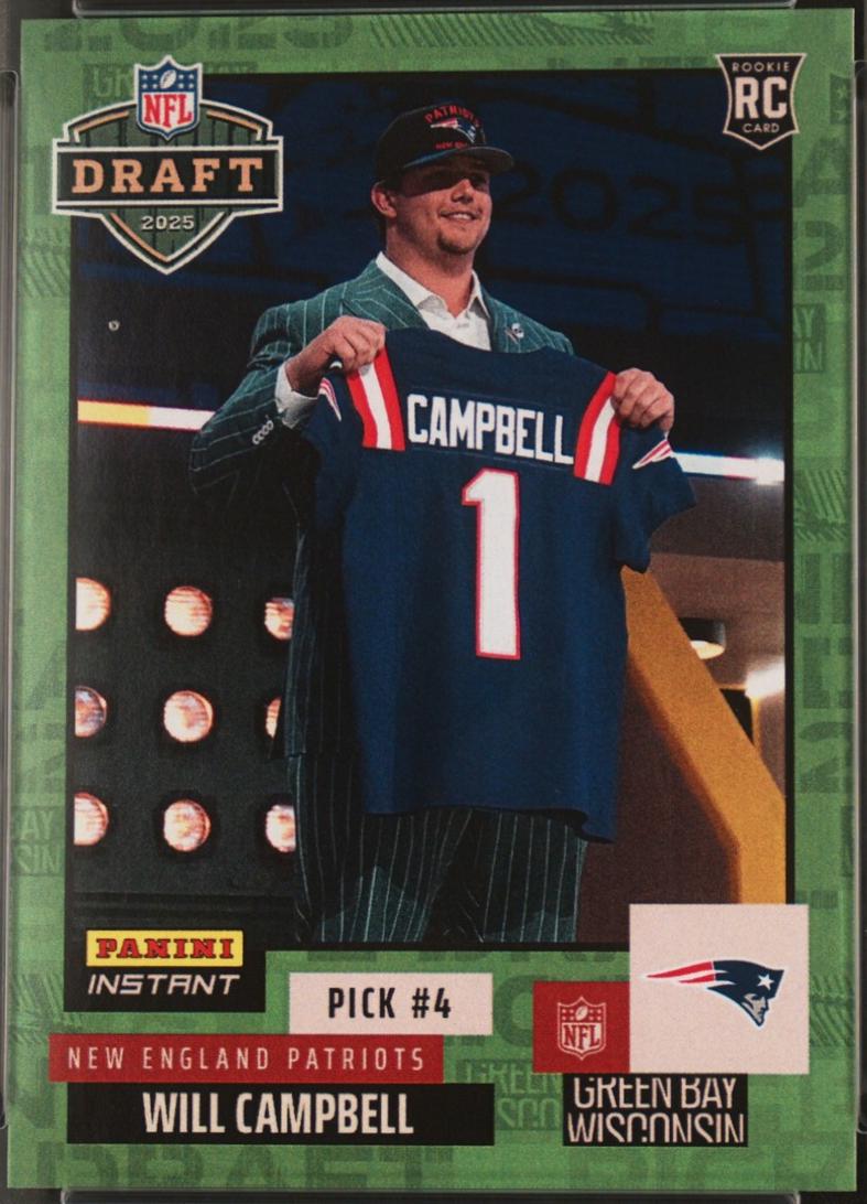 Will Campbell [Green] #NFLDN-4