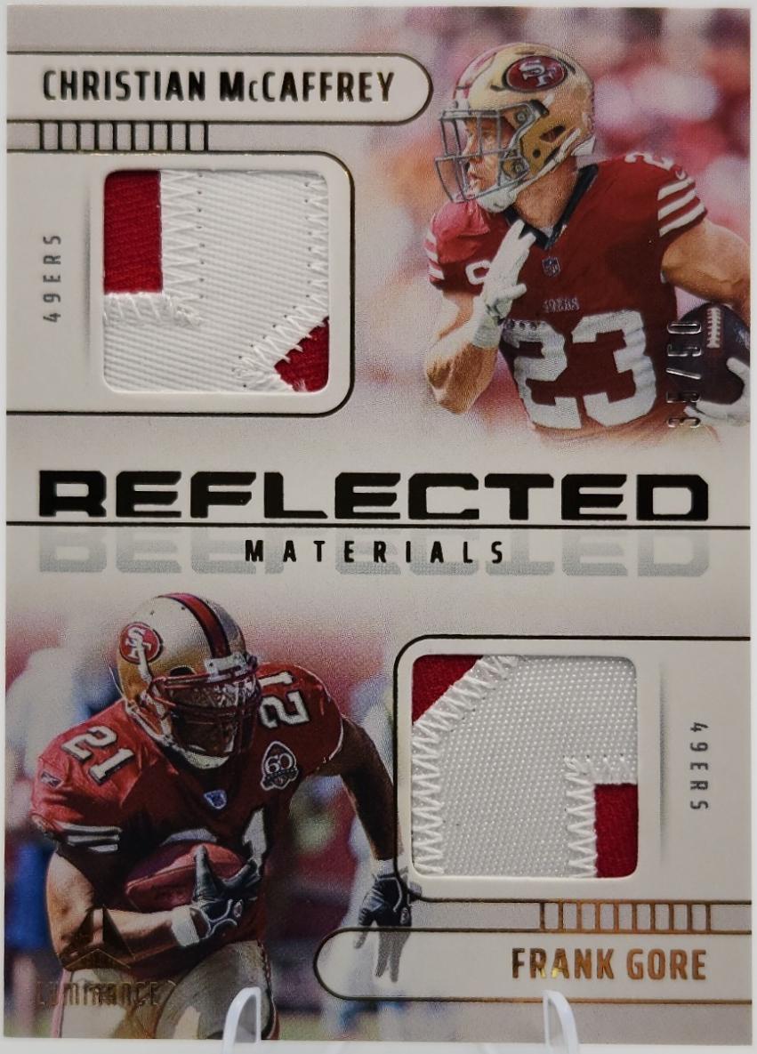 Christian McCaffrey / Frank Gore [Gold] #5