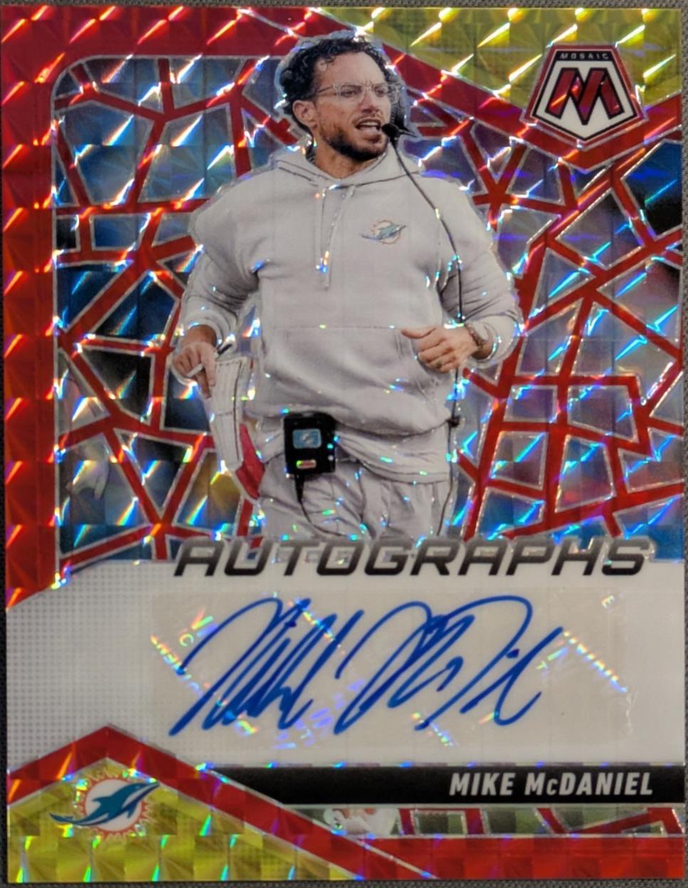 Mike McDaniel [Choice Fusion Red Yellow] #20