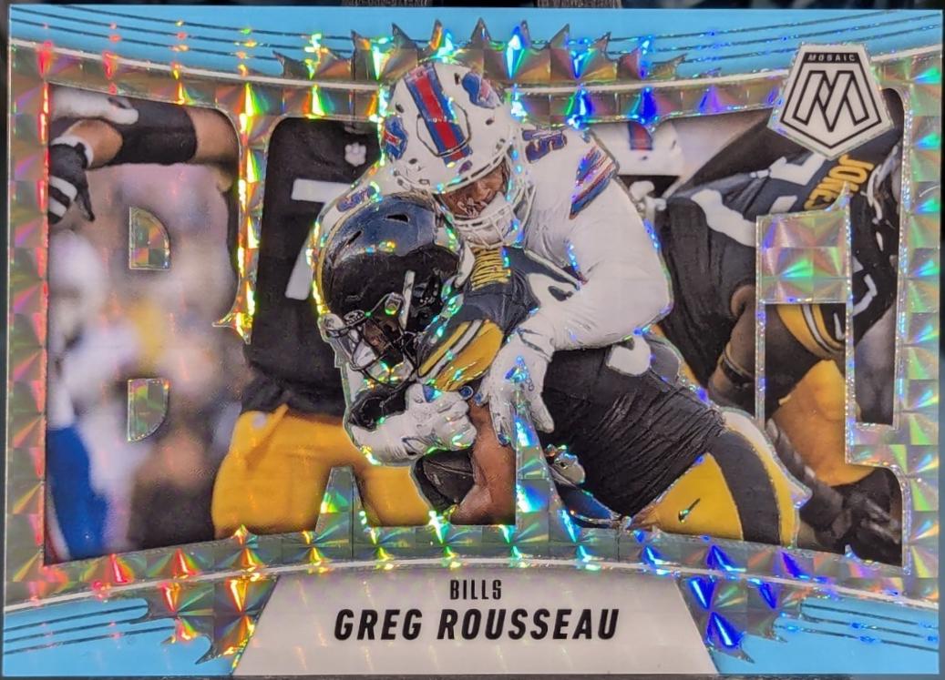 Greg Rousseau [Mosaic Blue Fluorescent] #14