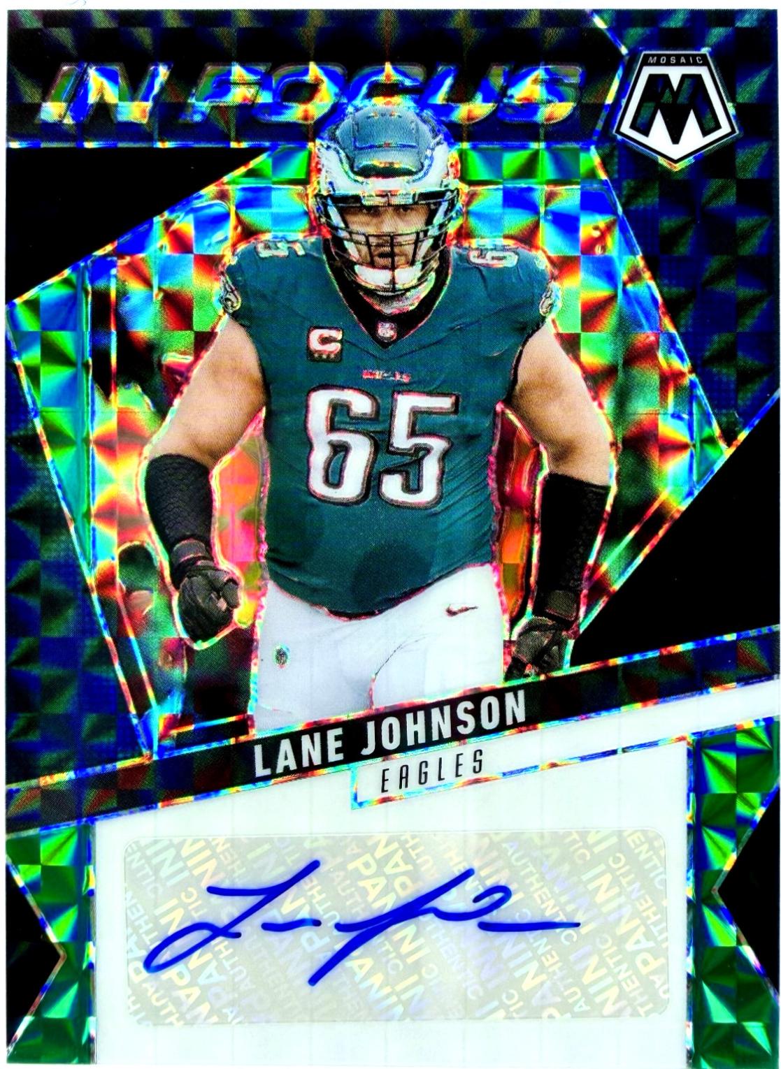 Lane Johnson [Choice Fusion Green Black] #8