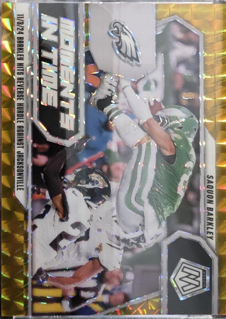 Saquon Barkley [Mosaic Gold] #5