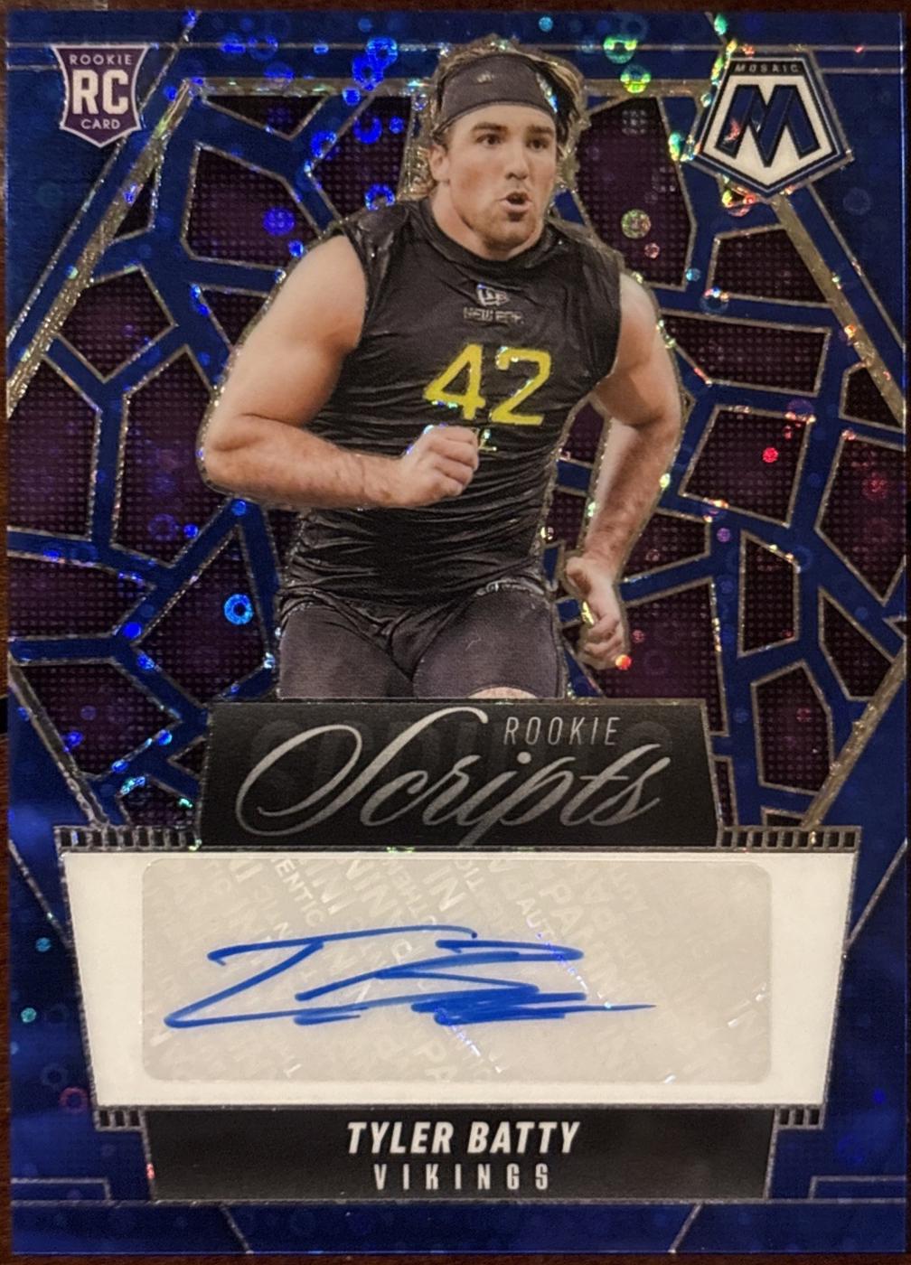 Tyler Batty [No Huddle Blue] #40