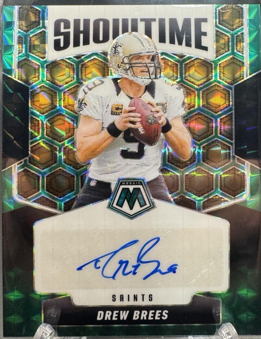 Drew Brees [Choice Fusion Green Black] #13