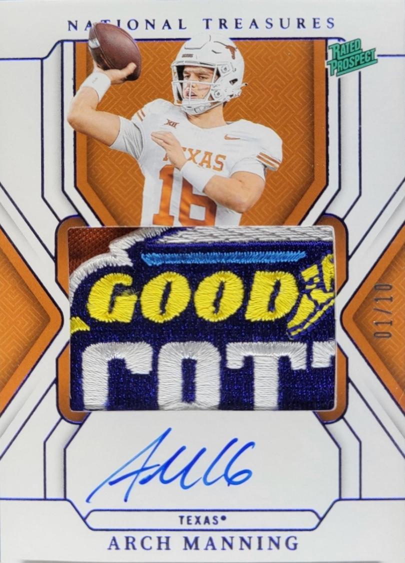Arch Manning [Gold Materials Signature] #82