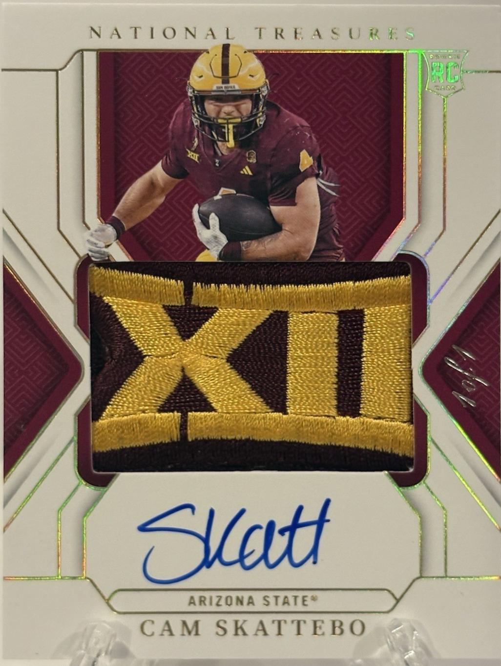 Cam Skattebo [Conference Logo Materials Signature] #70