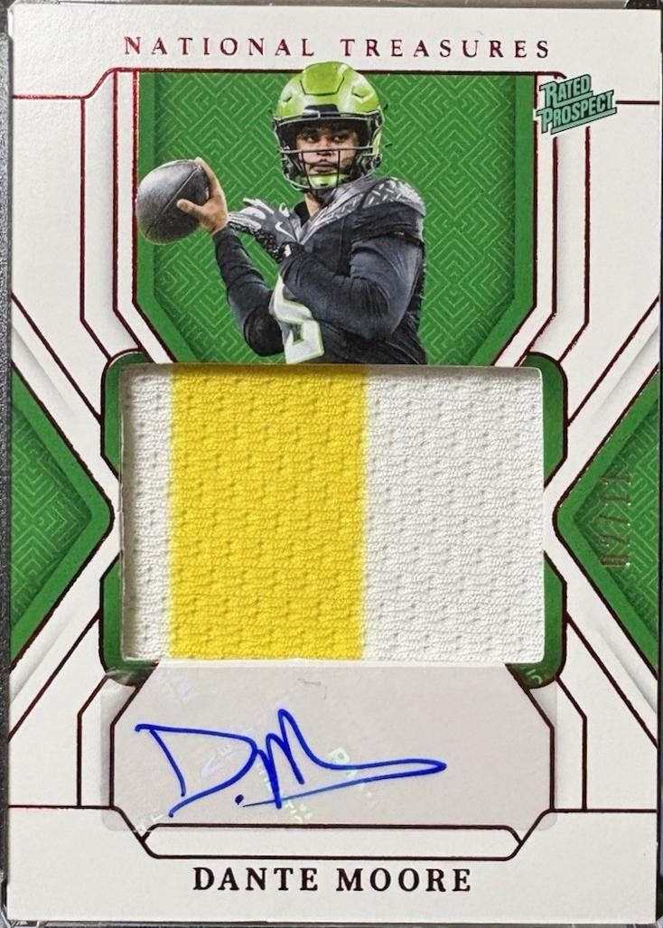 Dante Moore [Red Materials Signature] #85