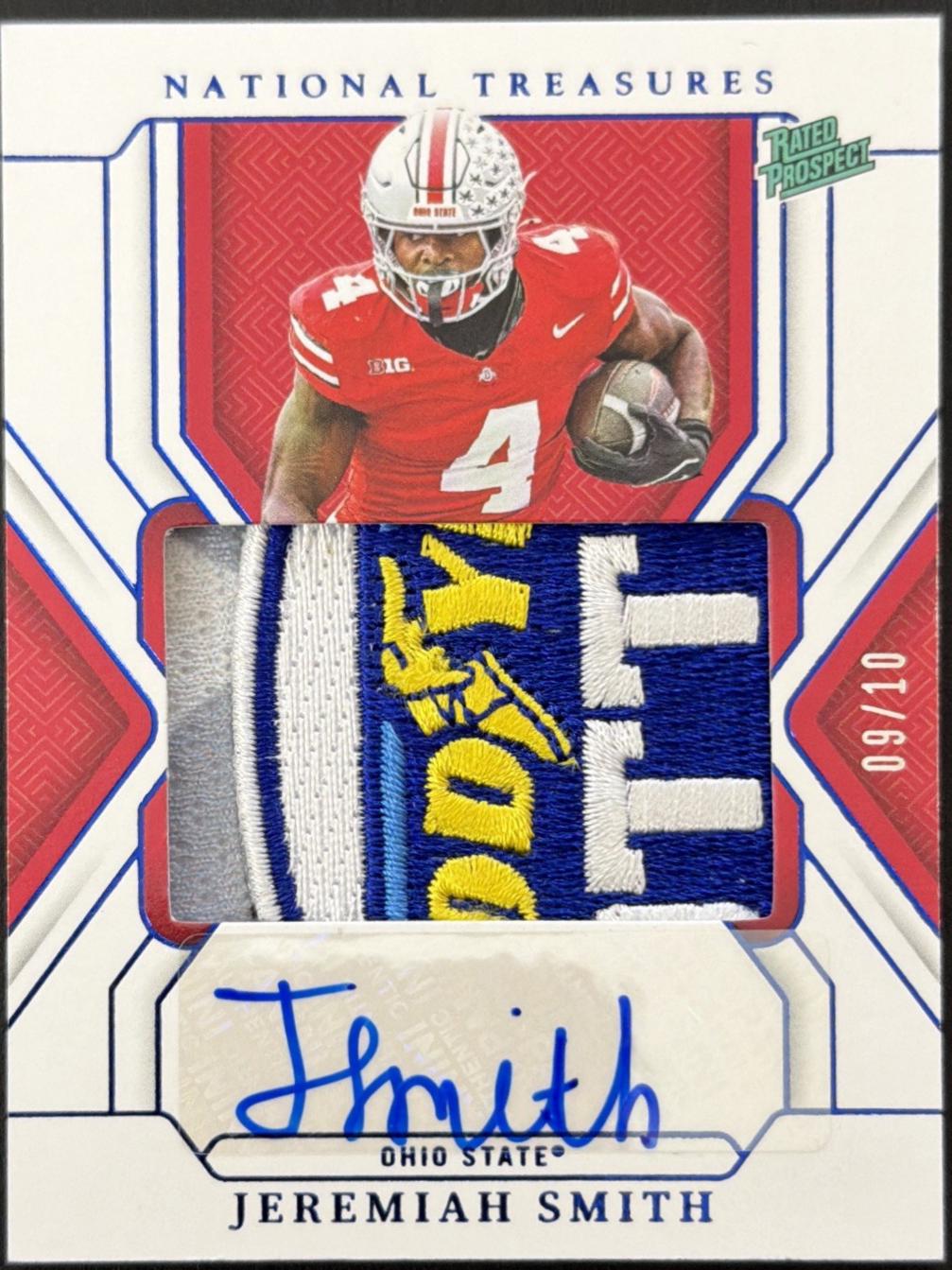 Jeremiah Smith [Bowl Logo Materials Signature] #86