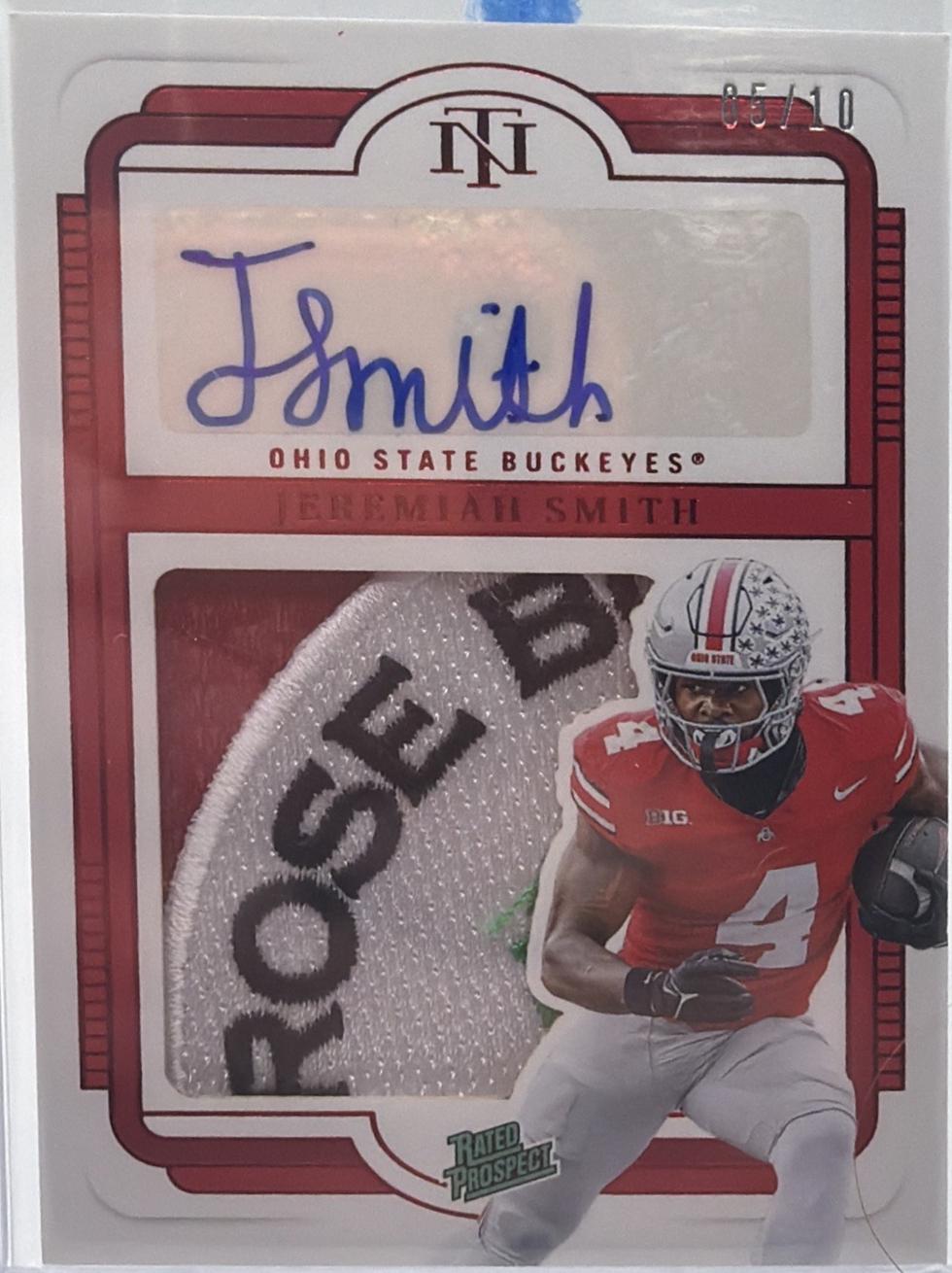 Jeremiah Smith [Bowl Logos Silhouettes Signature] #136