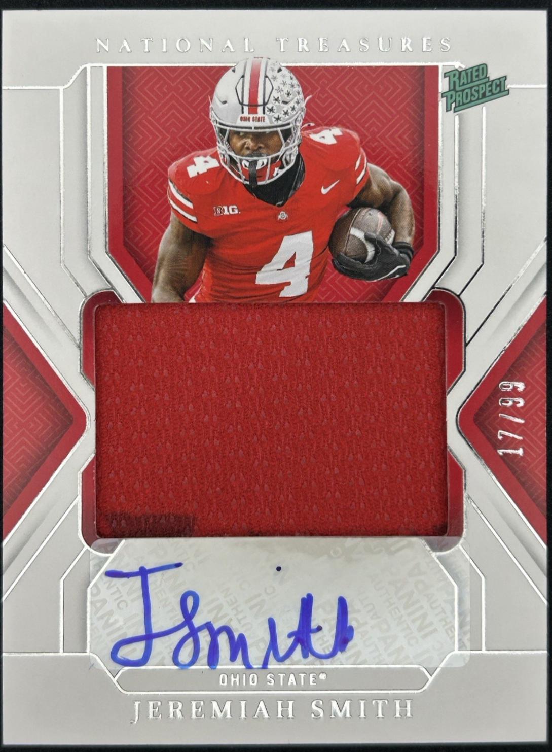 Jeremiah Smith [Materials Signature] #86