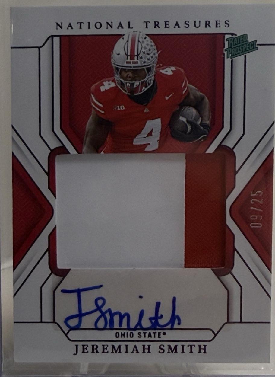 Jeremiah Smith [Purple Silhouettes Signature] #136