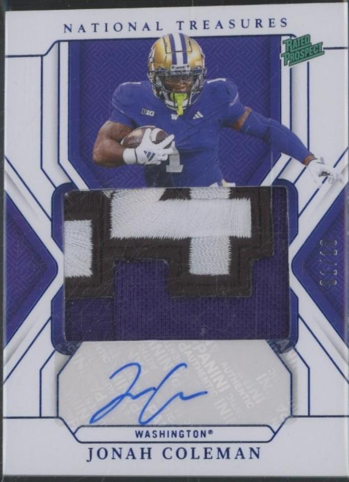 Jonah Coleman [Bowl Logo Materials Signature] #60