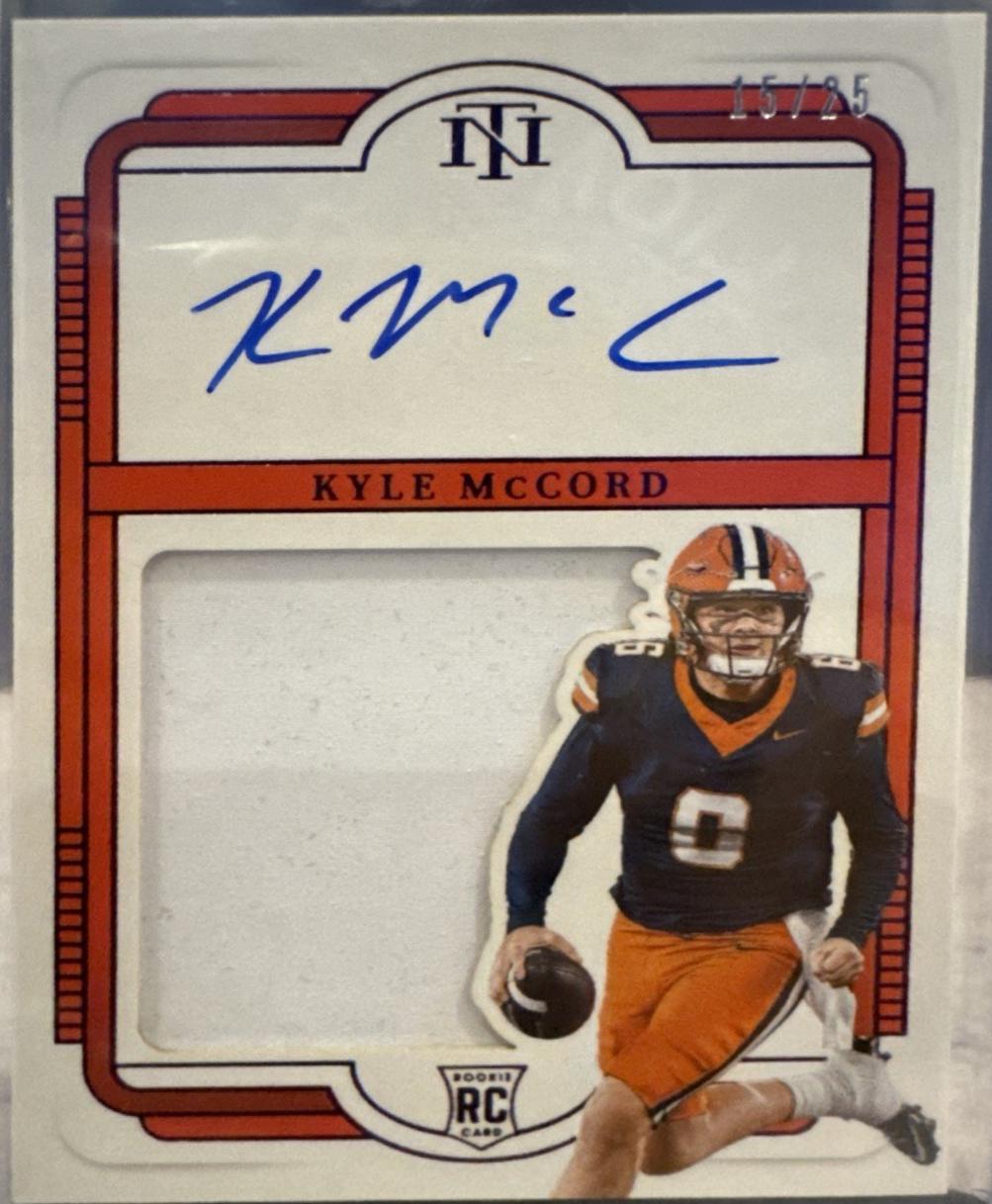 Kyle McCord [Purple Silhouettes Signature] #126