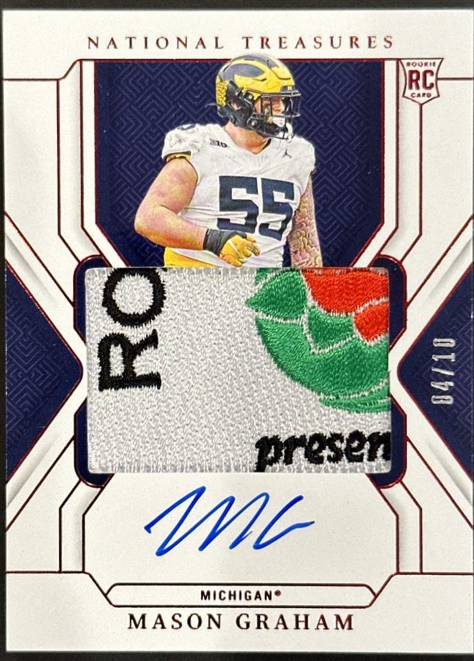 Mason Graham [Bowl Logo Materials Signature] #69