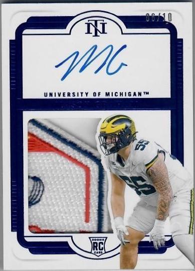Mason Graham [Conference Logo Silhouettes Signature] #119
