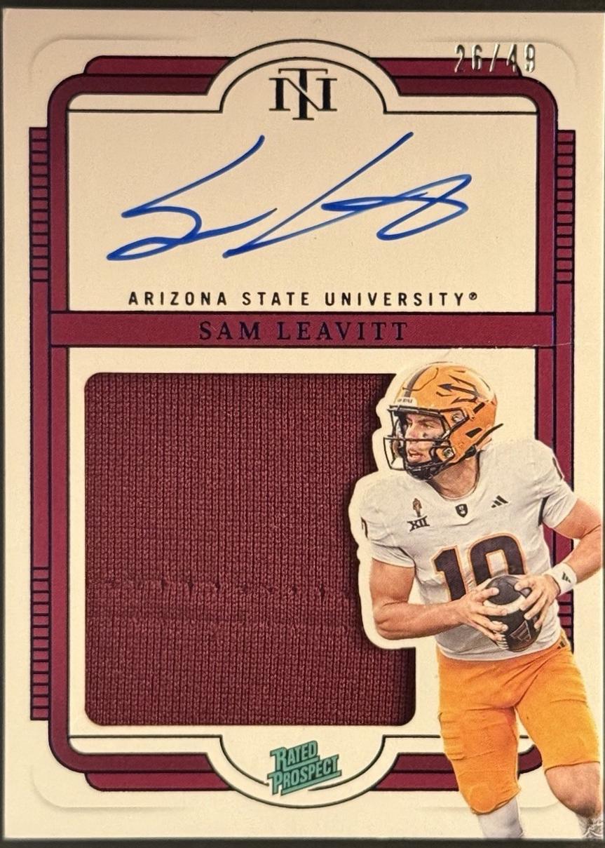 Sam Leavitt [Blue Silhouettes Signature] #105