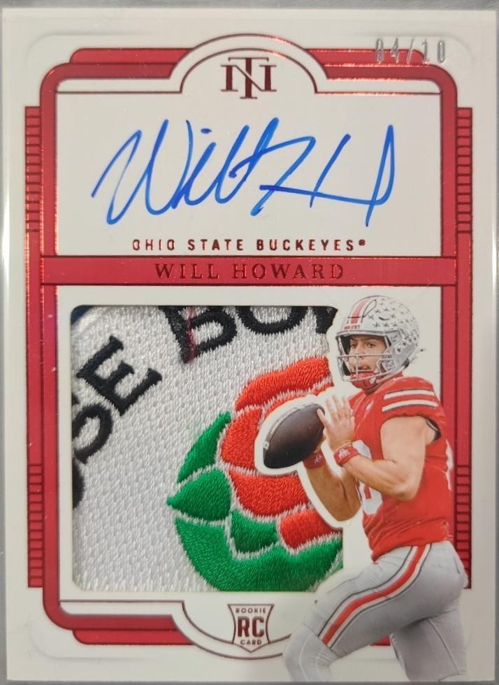 Will Howard [Gold Silhouettes Signature] #106