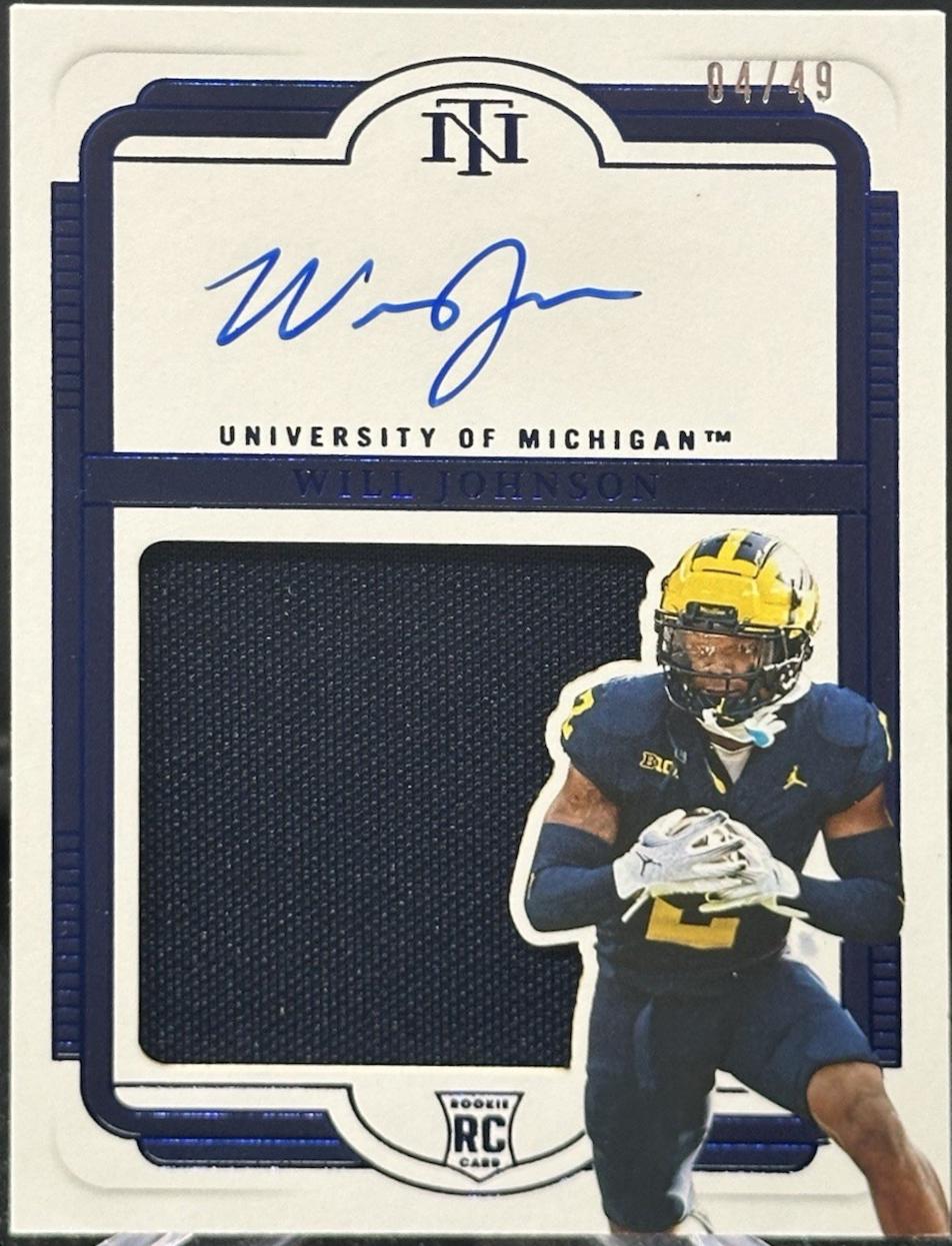 Will Johnson [Blue Silhouettes Signature] #144
