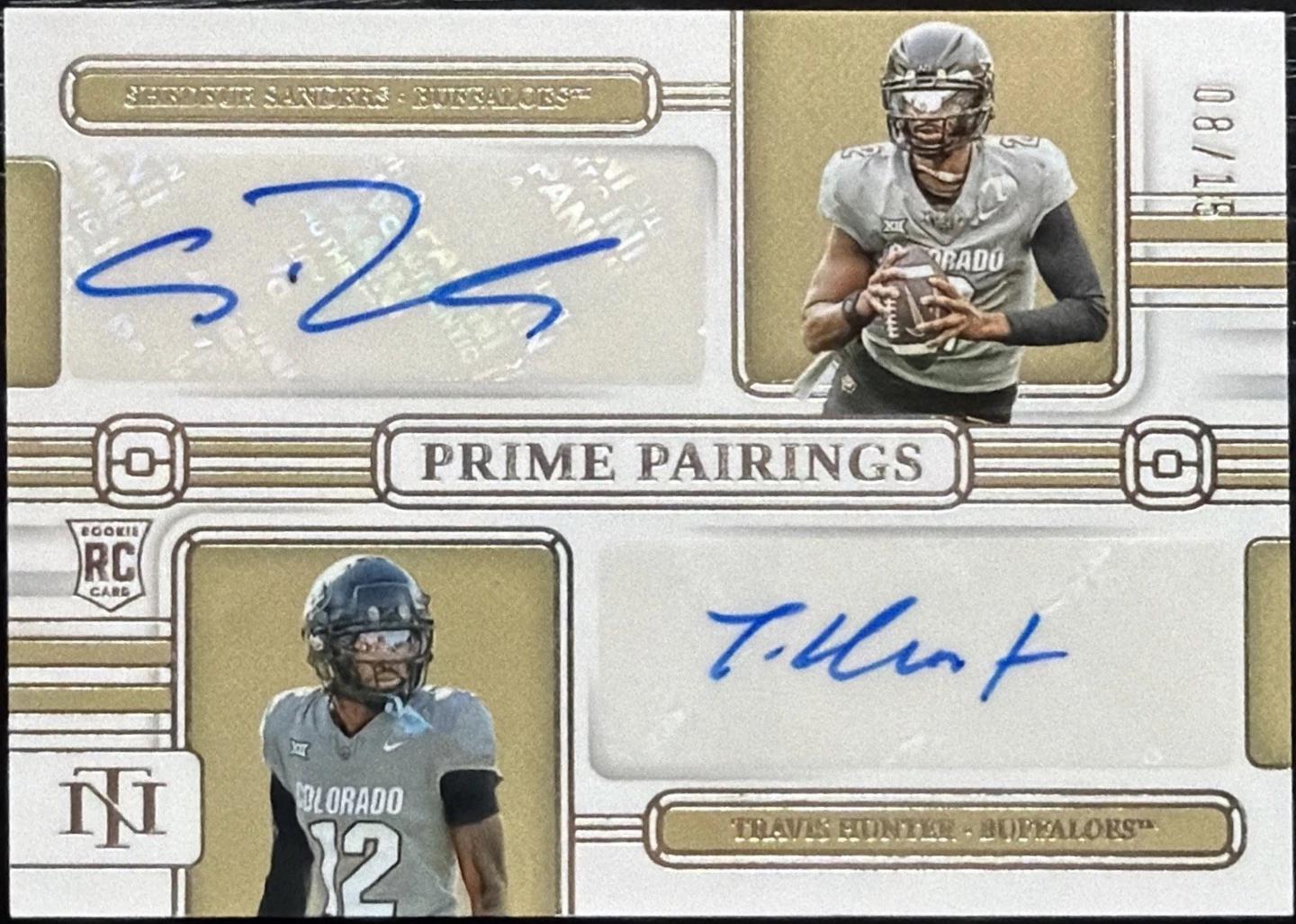 Shedeur Sanders / Travis Hunter #1