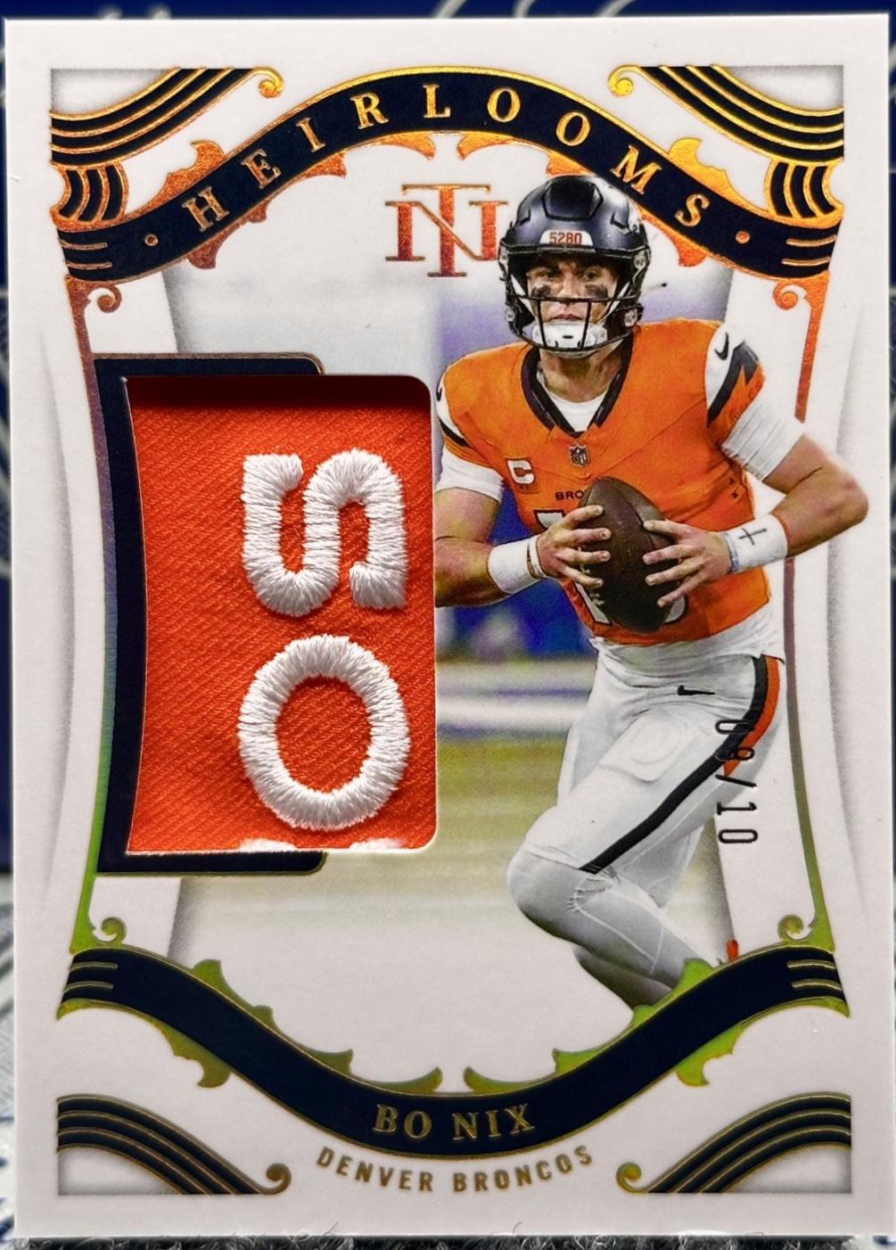 Bo Nix [Holo Gold] #10