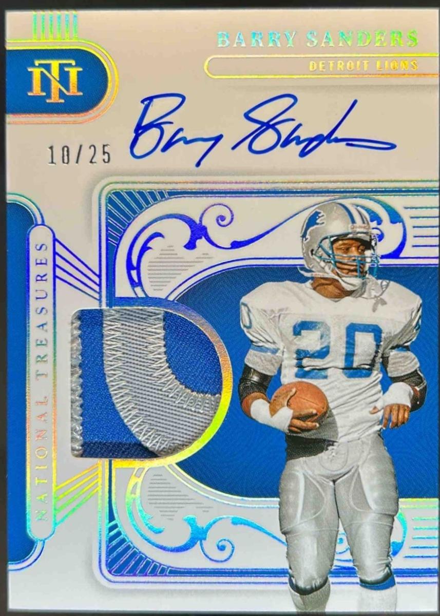 Barry Sanders [Holo Silver] #6