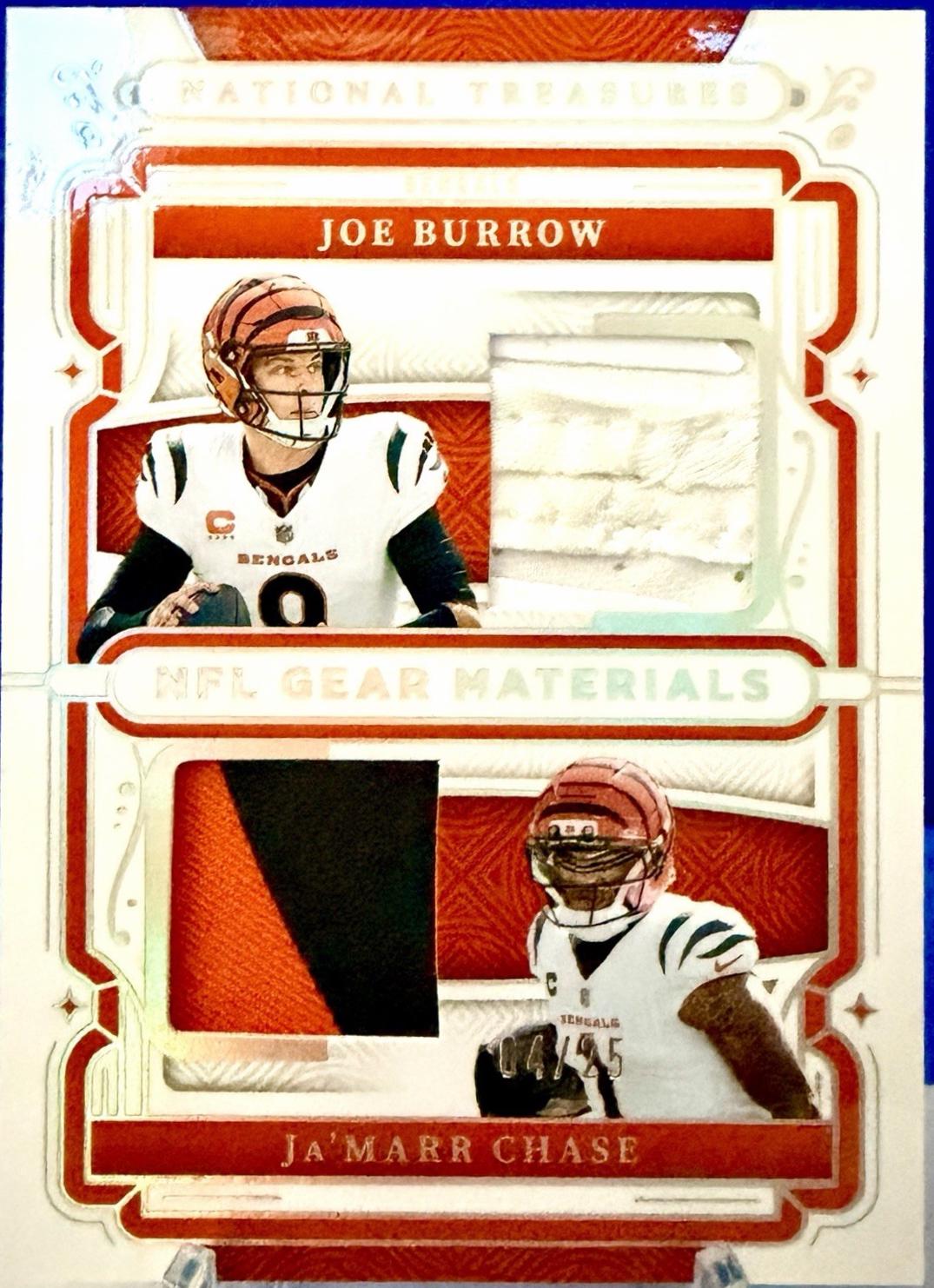 Joe Burrow / Ja'Marr Chase [Holo Silver] #15