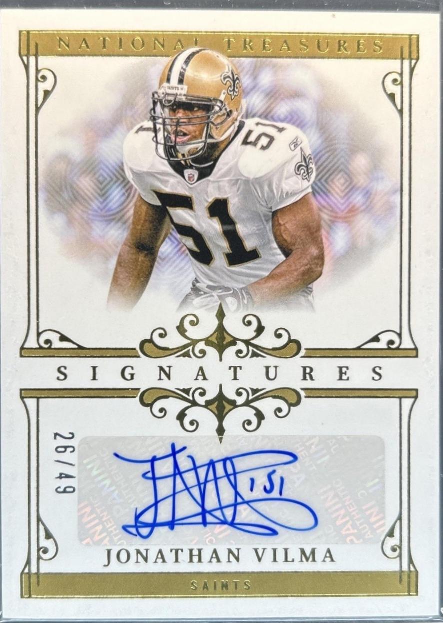 Jonathan Vilma [Gold] #49
