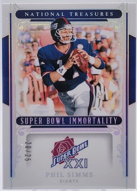 Phil Simms [Holo Silver] #7