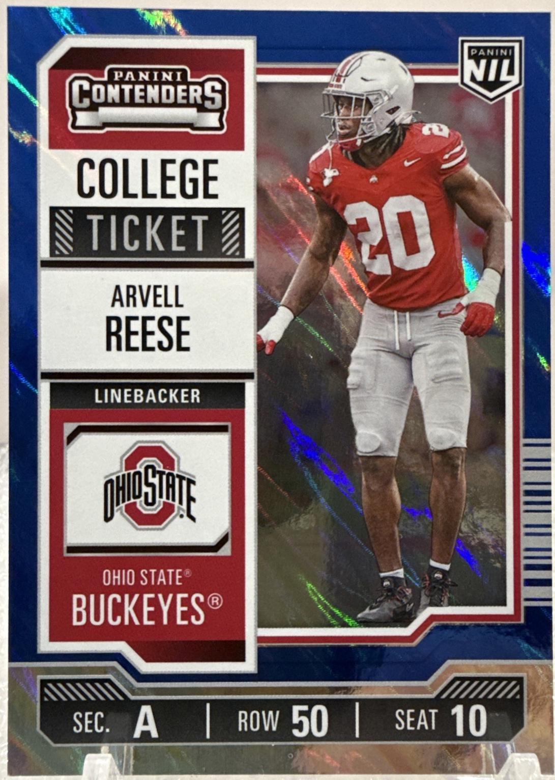 Arvell Reese [Blue] #14