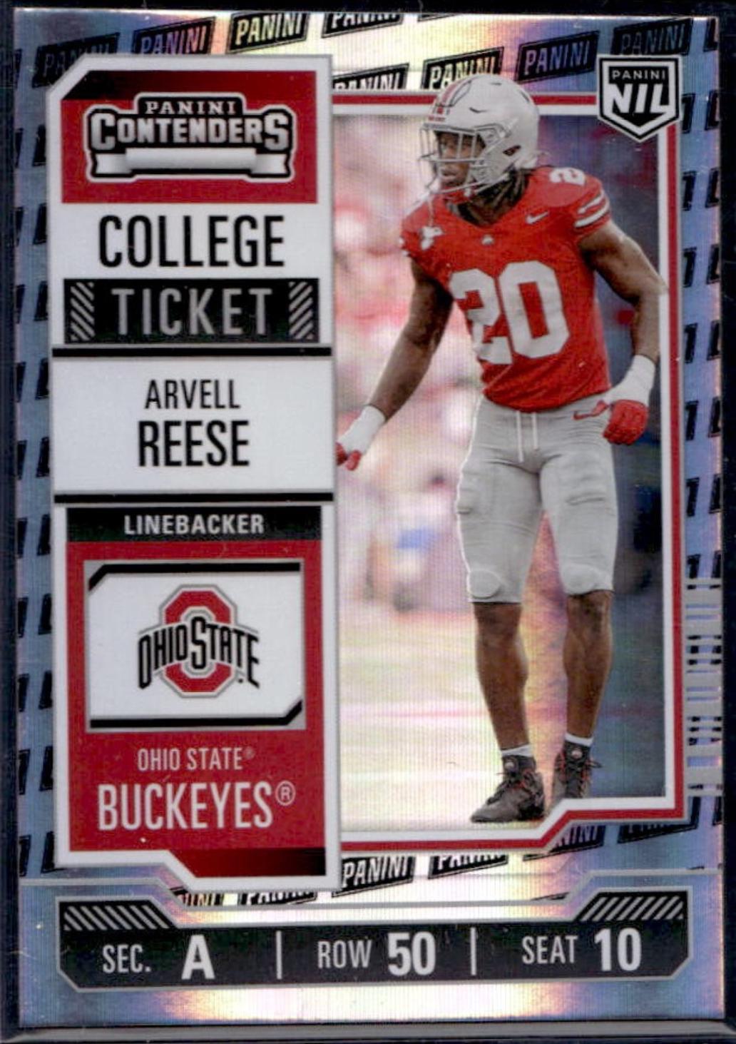 Arvell Reese [Panini] #14