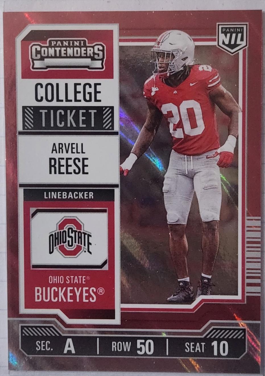 Arvell Reese [Red] #14