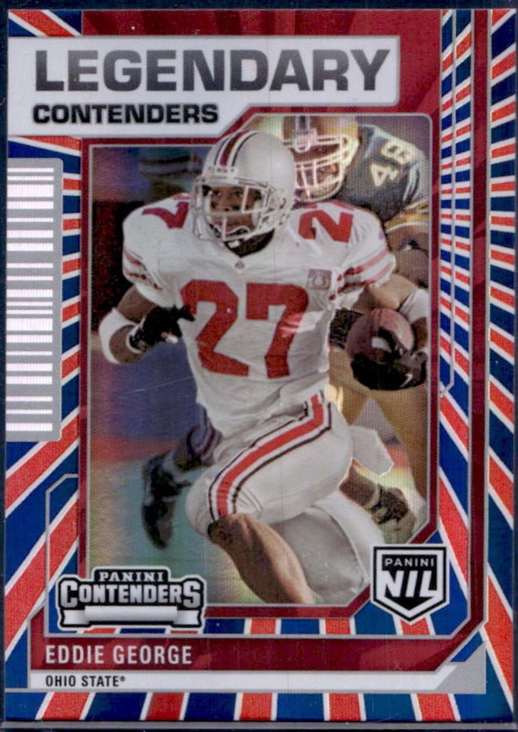 Eddie George [Red White And Blue] #44