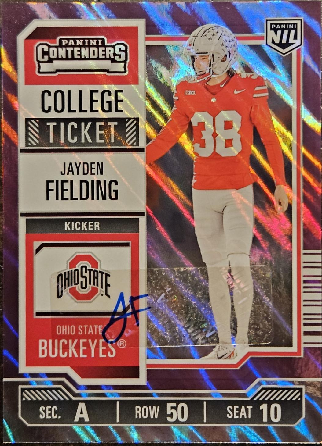 Jayden Fielding [Purple Autograph] #11