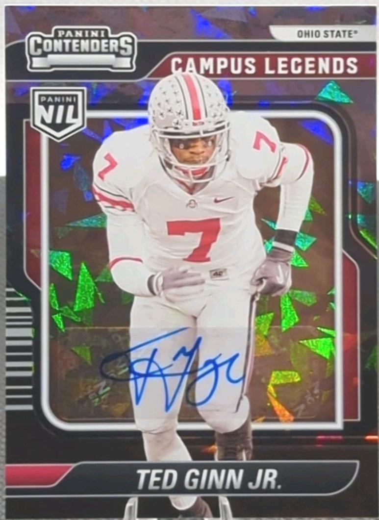 Ted Ginn Jr. [Cracked Ice Autograph] #46