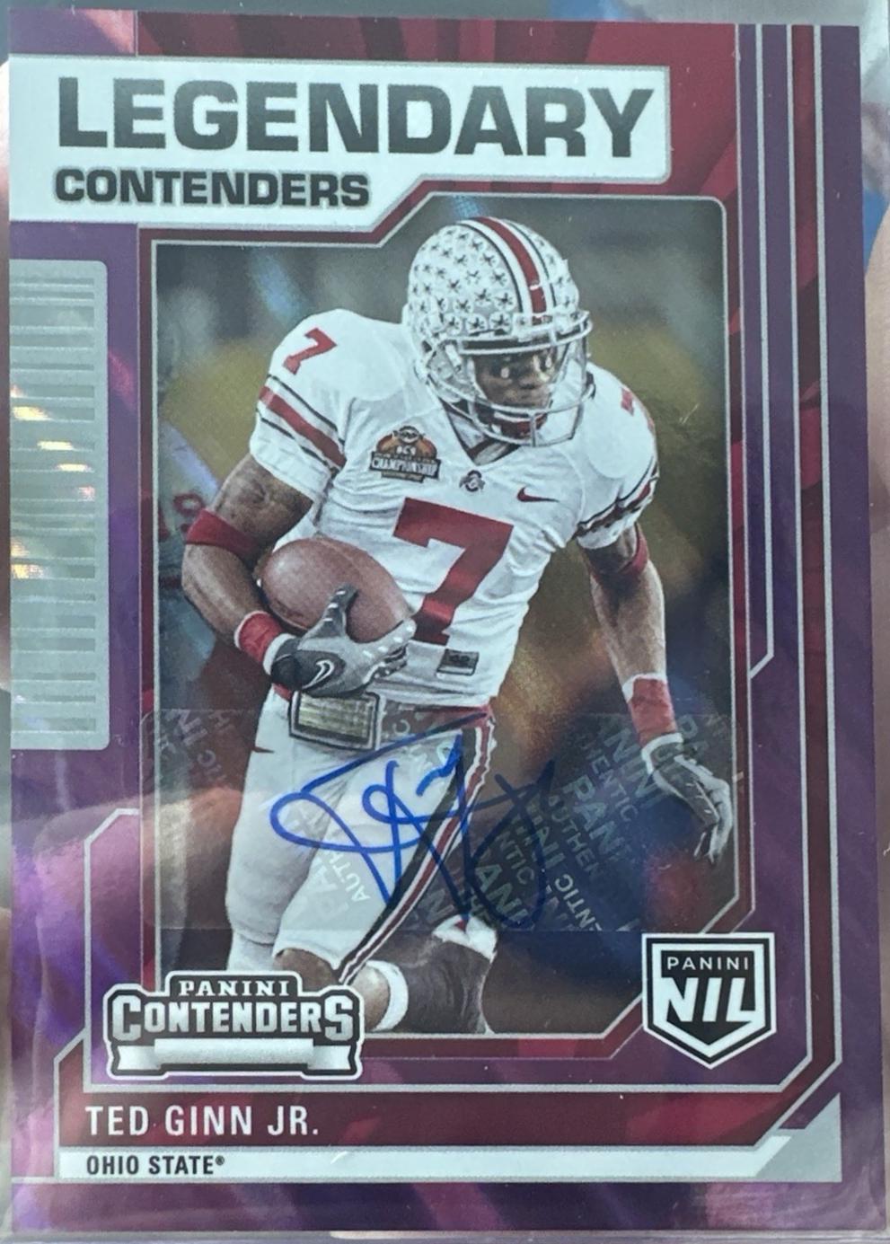 Ted Ginn Jr. [Purple Autograph] #46