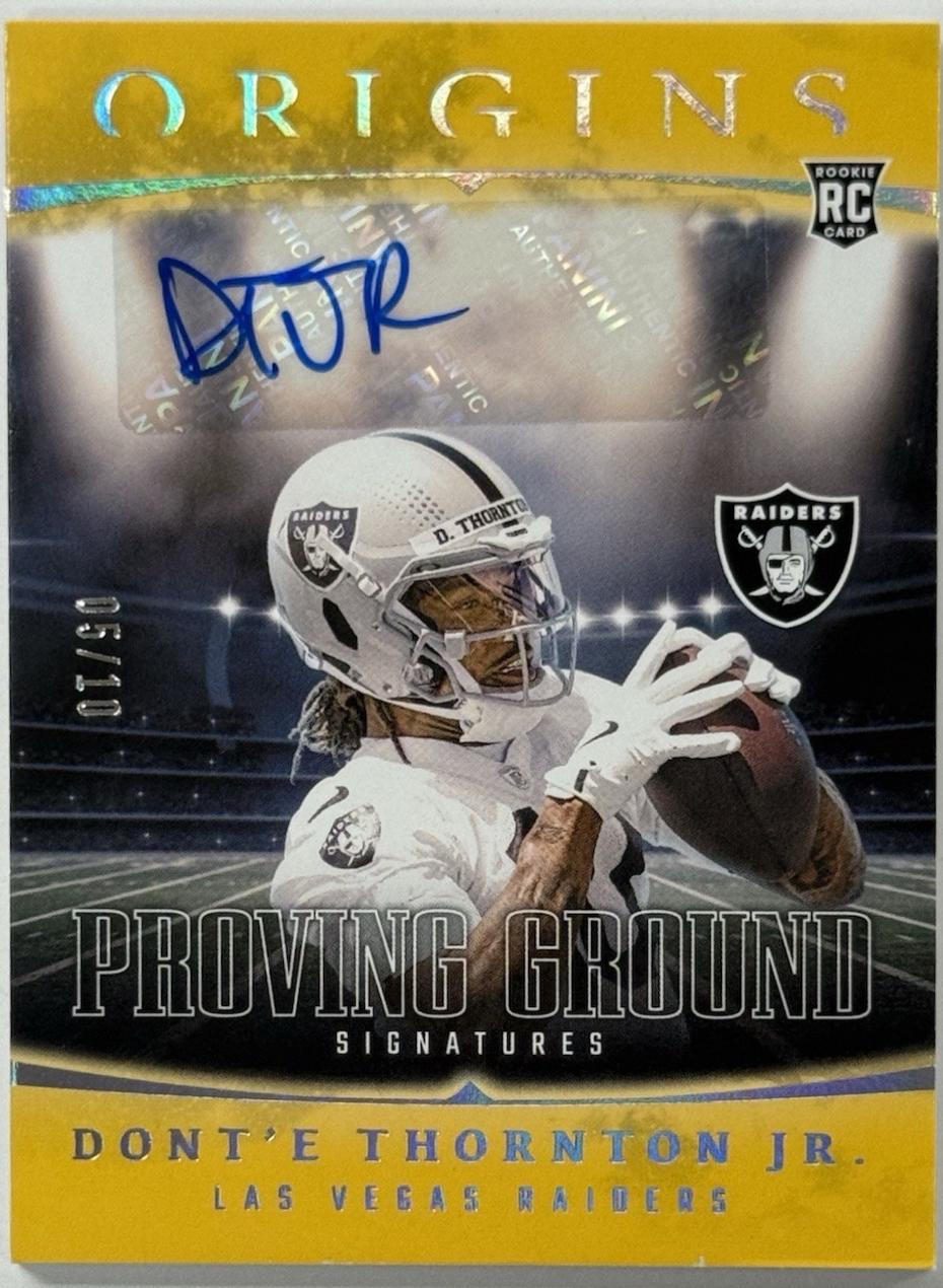 Dont'e Thornton Jr. [Gold] #19