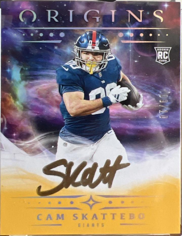 Cam Skattebo [Gold] #33