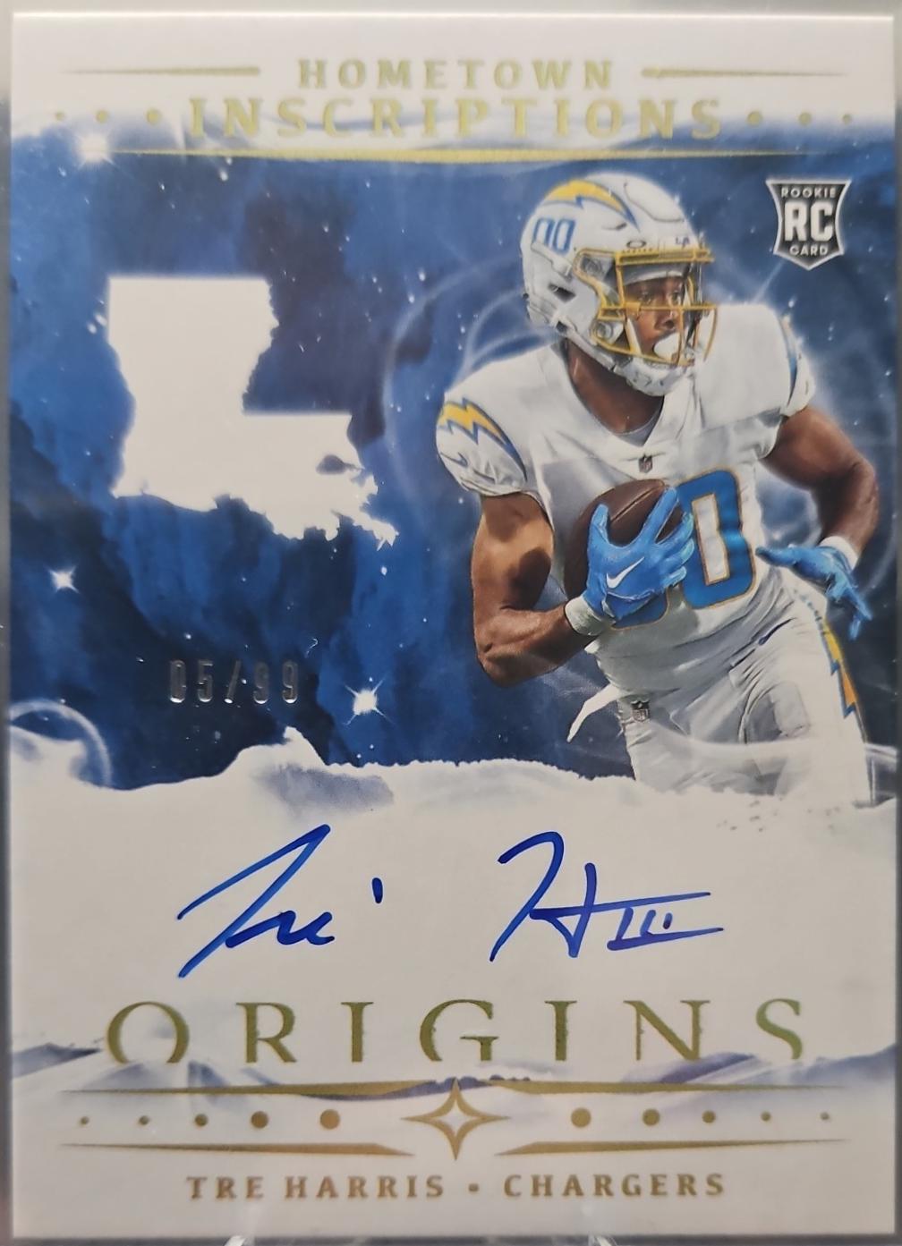 Tre Harris [Blue] #17
