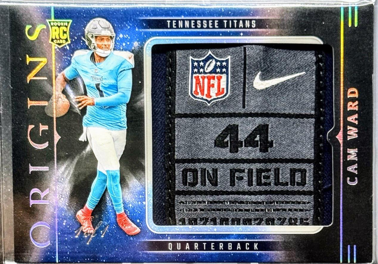 Cam Ward [Black NFL Shield] #RPH-CWD