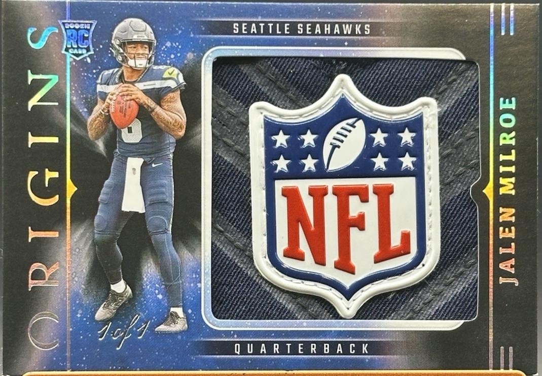 Jalen Milroe [Black NFL Shield] #RPH-JME