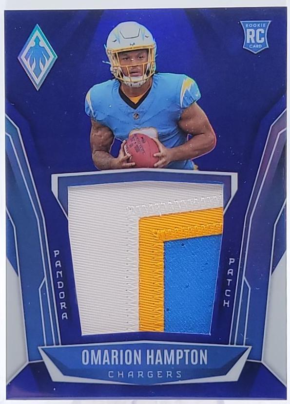 Omarion Hampton [Blue] #13