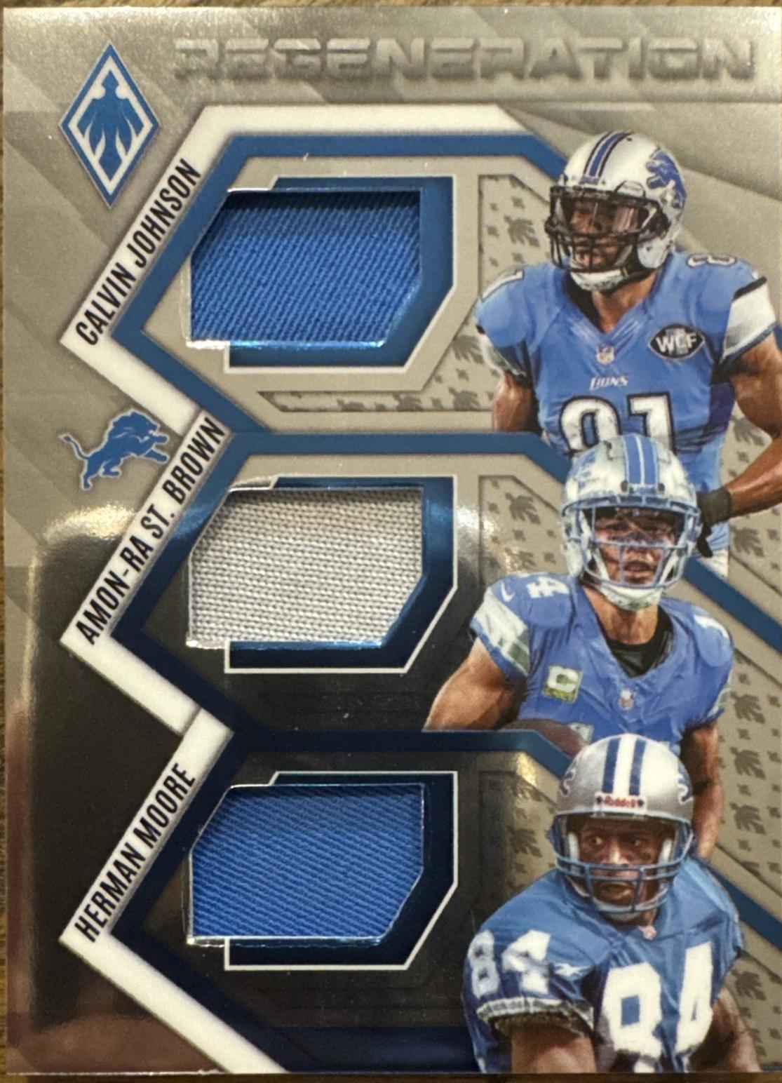 Calvin Johnson / Amon-Ra St. Brown / Herman Moore #3